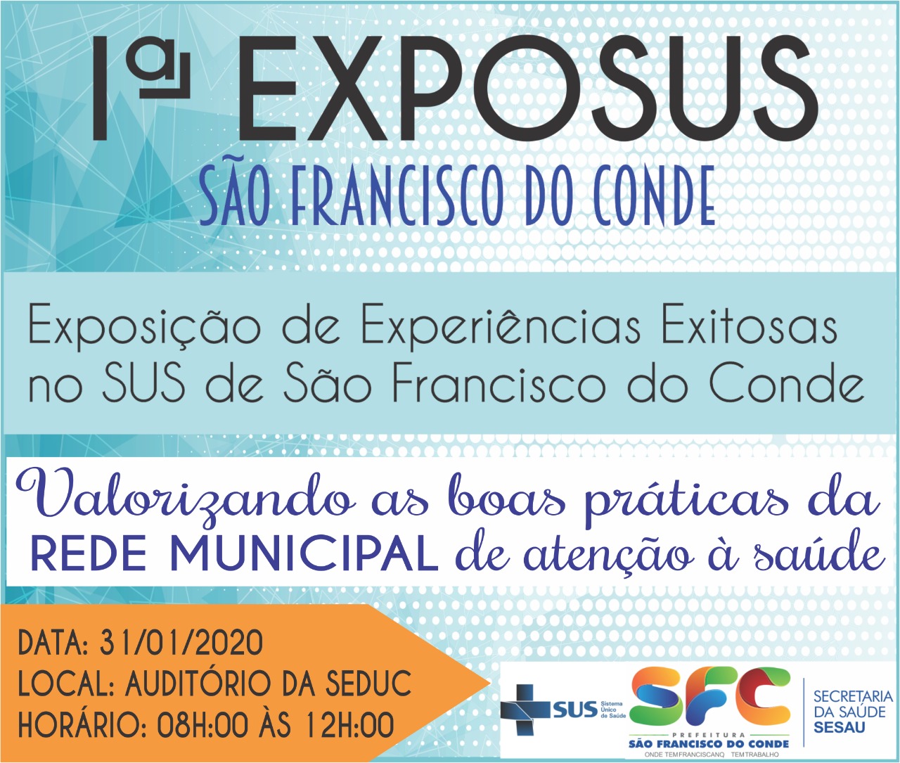 1ª EXPOSUS acontecerá em São Francisco do Conde