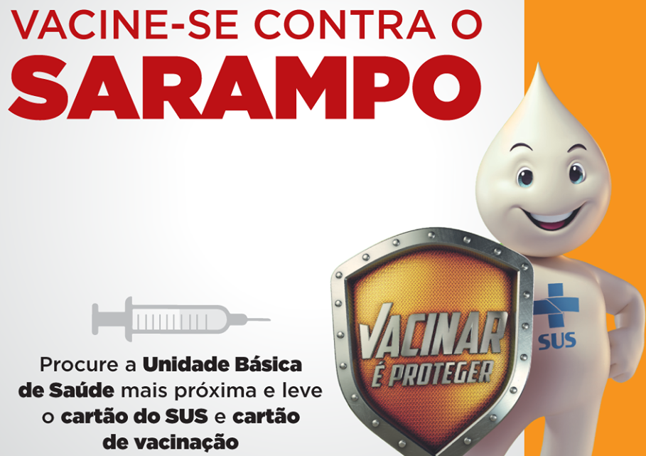 SAÚDE 2020: Vacinação Contra o Sarampo vai imunizar pessoas entre 05 e 19 anos até 13 de março