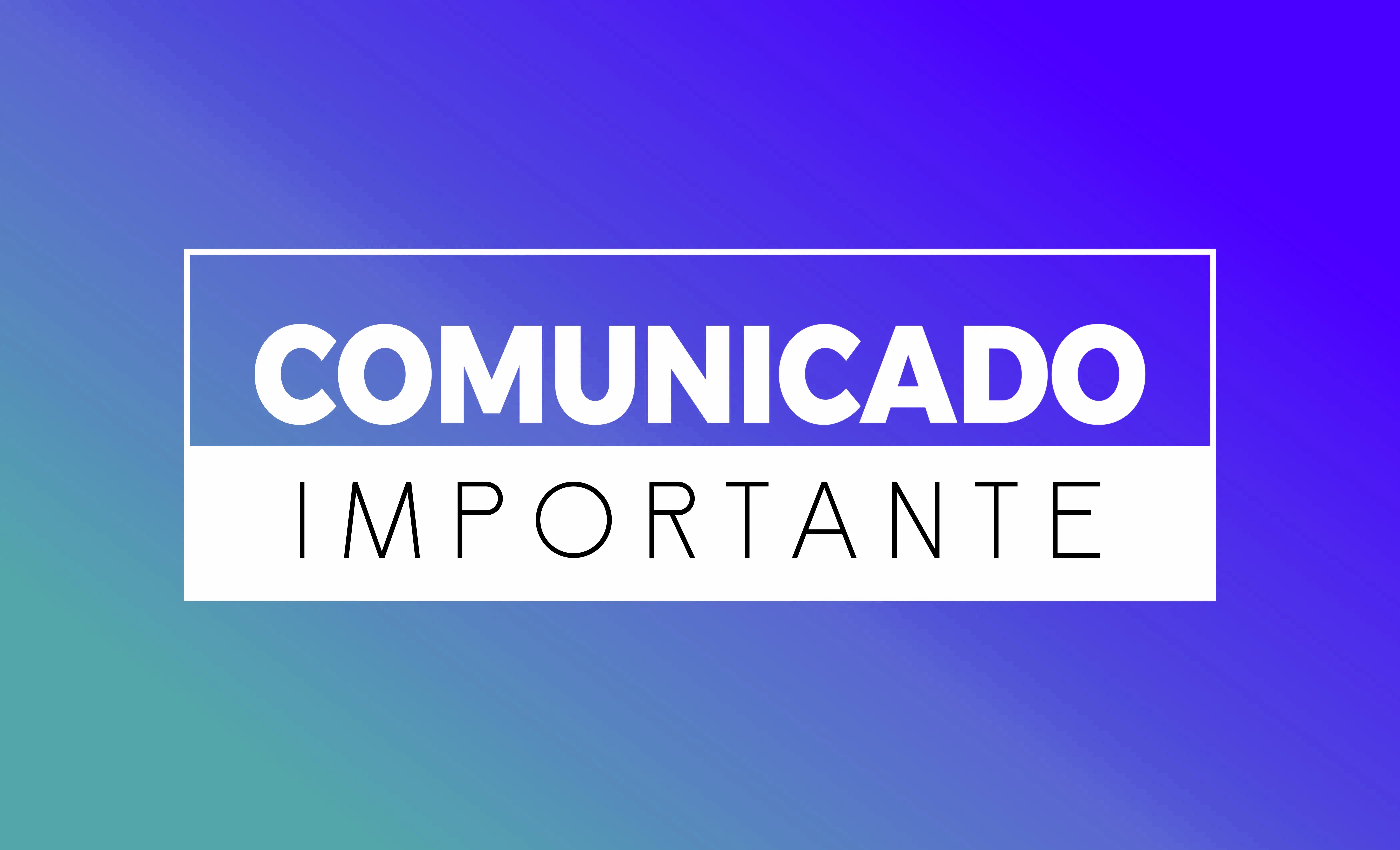 COMUNICADO