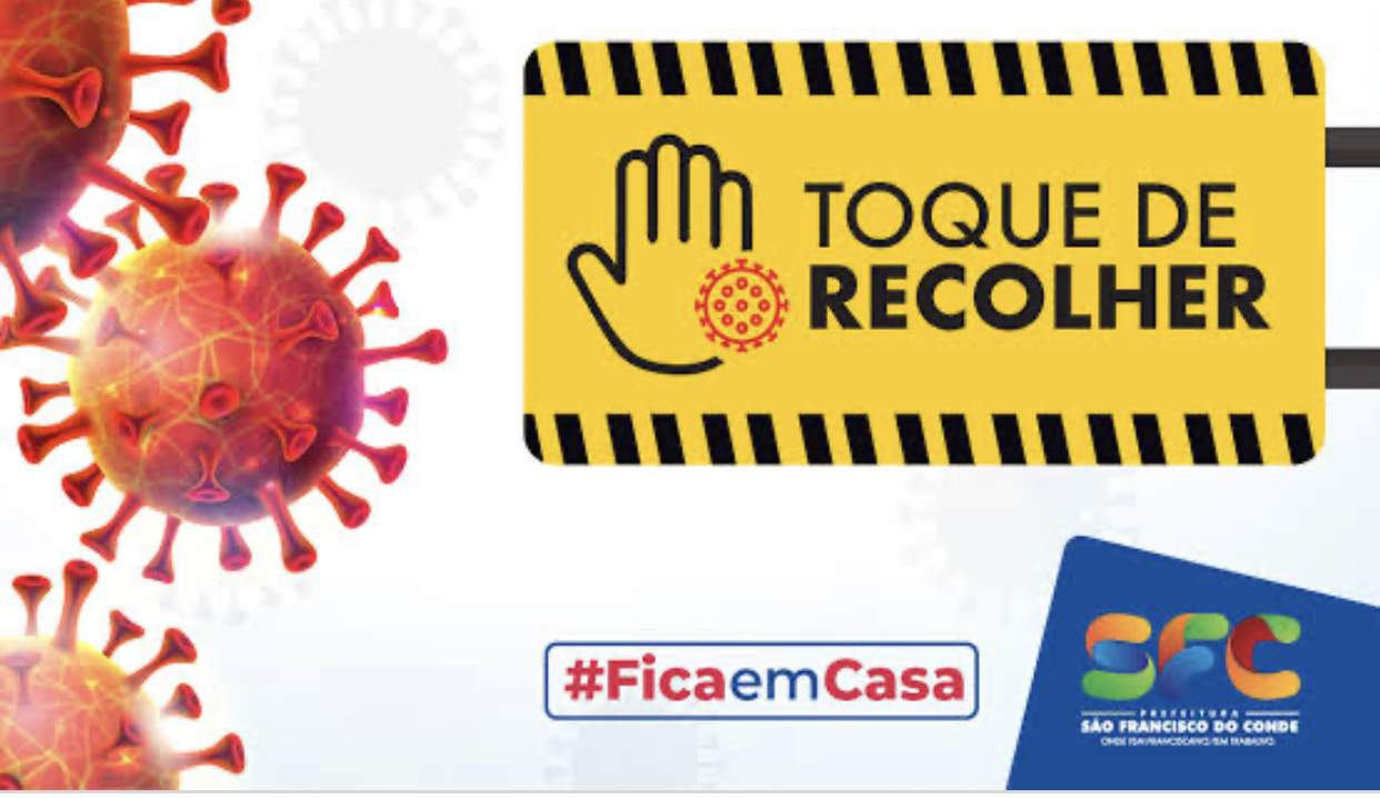 Prefeitura de São Francisco do Conde decreta novas medidas do Toque de Recolher na região do Caípe