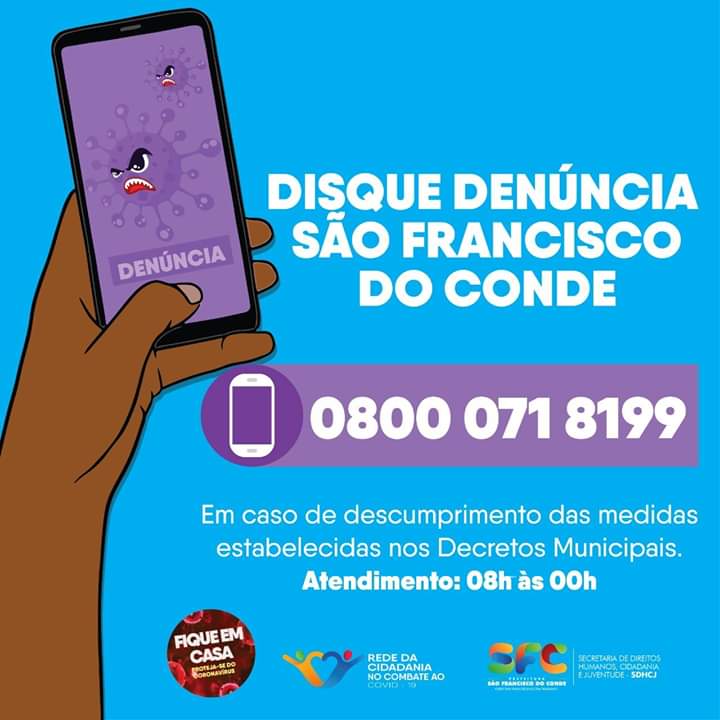 COVID-19: População franciscana deve denunciar descumprimento de decretos