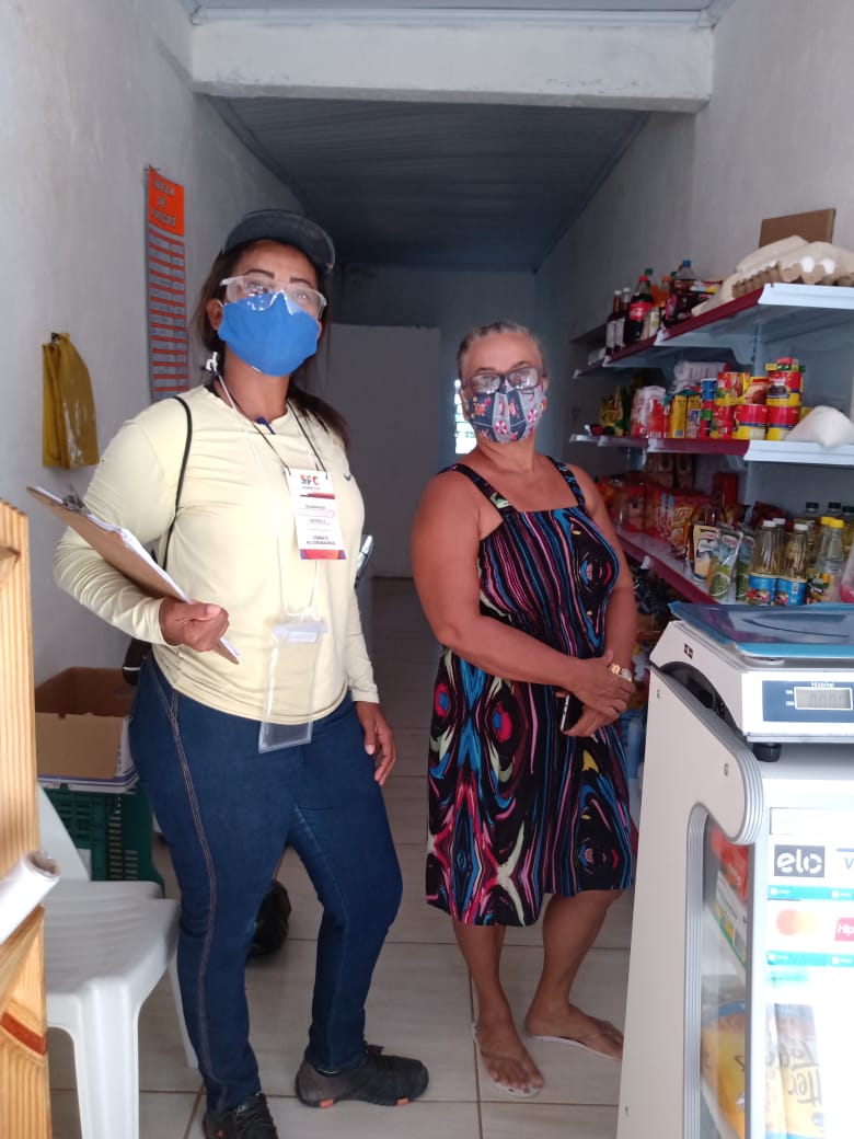 Prefeitura realiza cadastro e busca dos comerciantes de produtos essenciais para acesso aos testes rápido da COVID-19