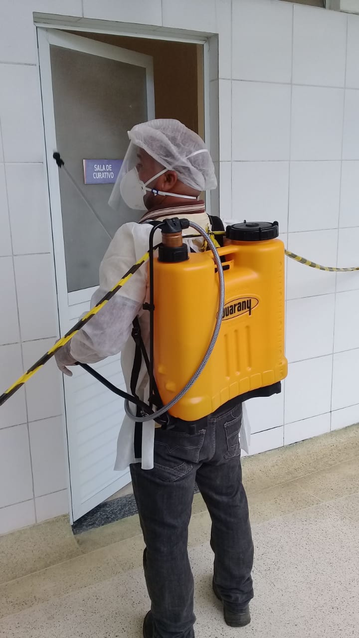 Prefeitura de São Francisco do Conde segue empenhada na desinfecção de espaços de saúde