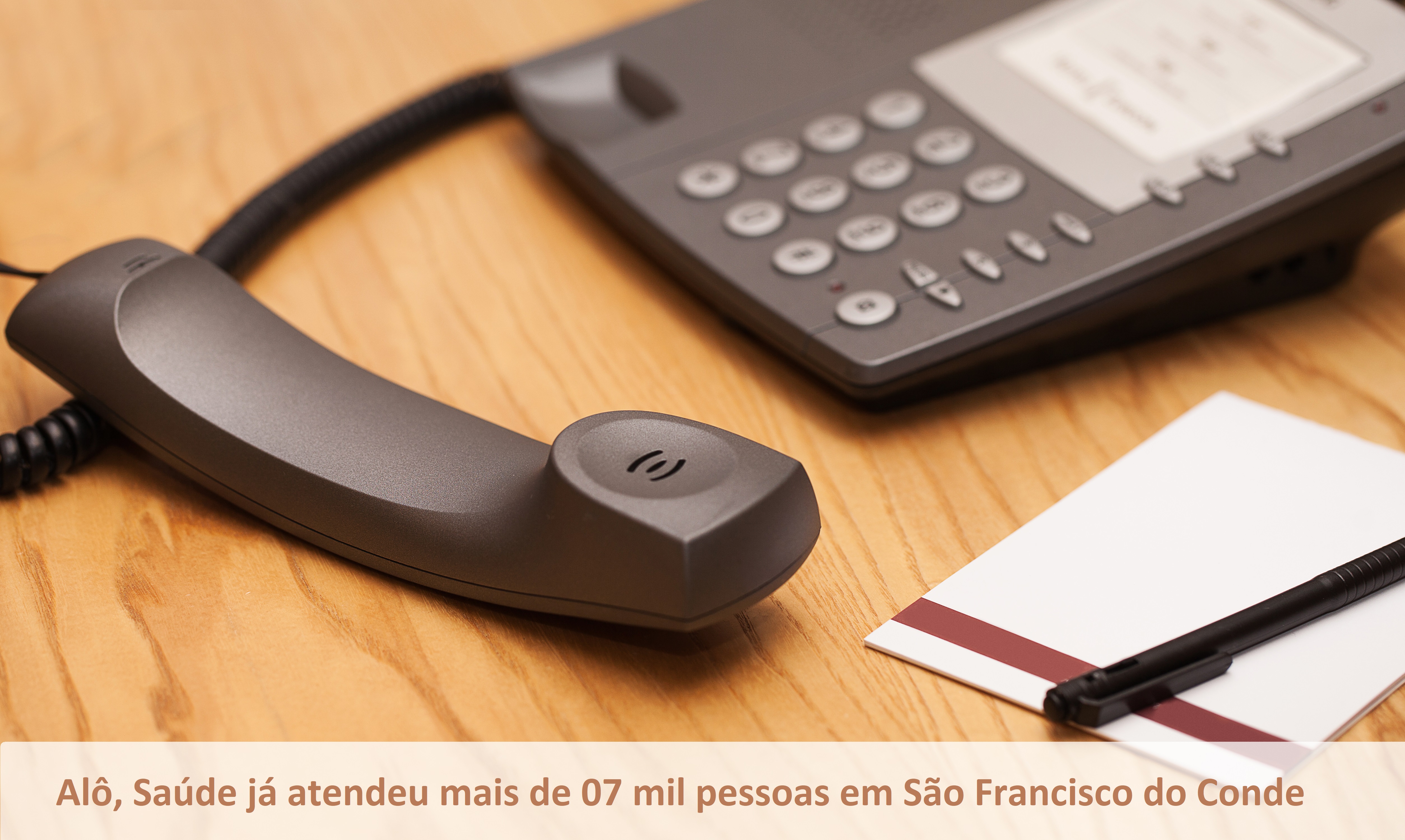 A Prefeitura criou uma ação de inquérito domiciliar chamada “Alô, Saúde” que já atendeu mais de 07 mil pessoas