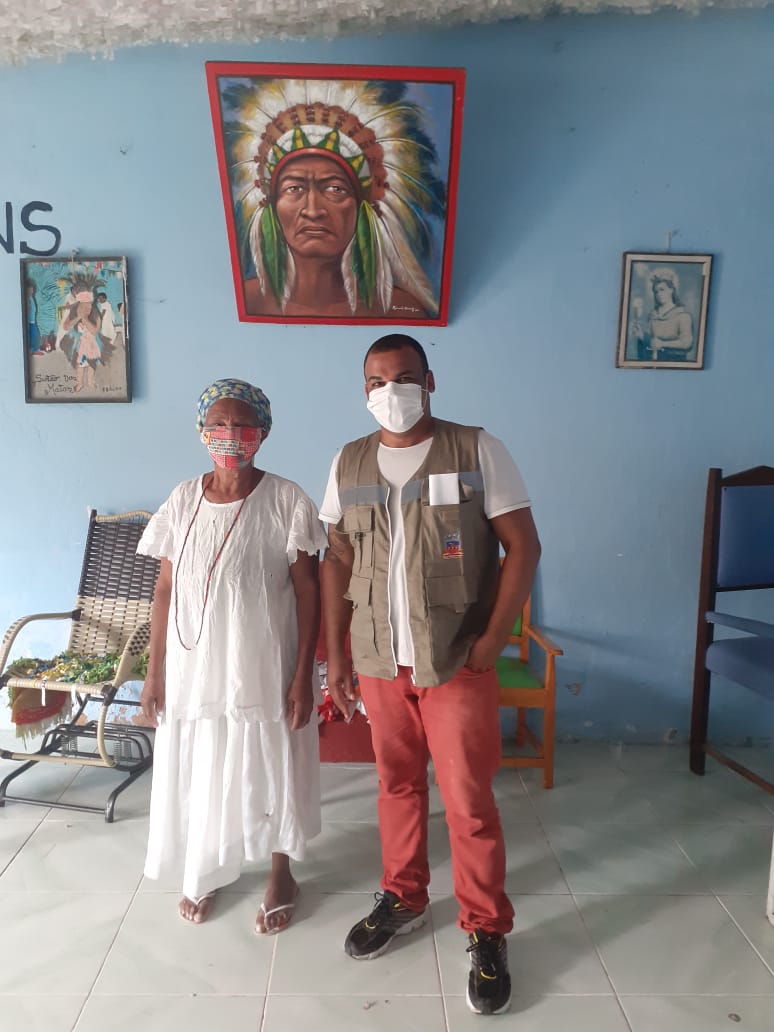 Saúde orientou templos de matriz africana e igrejas sobre medidas de segurança para reabertura das instituições religiosas