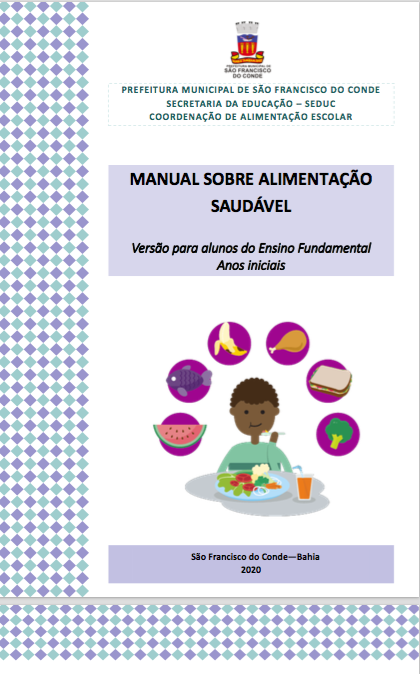 COVID-19 | SEDUC lança cartilha de Alimentação Saudável versão Anos Iniciais