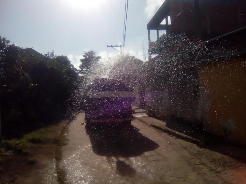 A Prefeitura de São Francisco do Conde, através da SESAU, realizou mais uma ação itinerante de combate e controle à Covid-19 e arboviroses