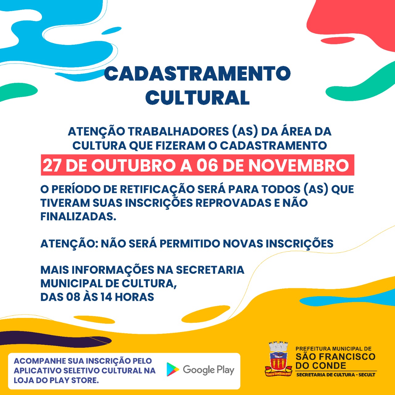 CADASTRAMENTO CULTURAL