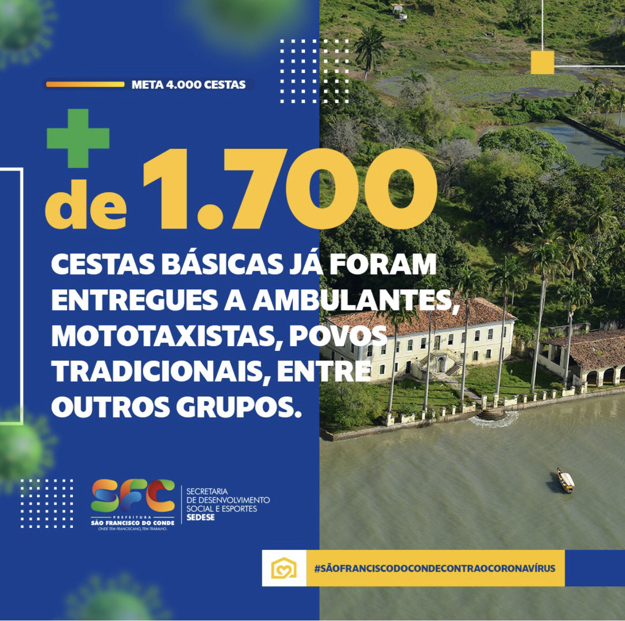 SEDESE Retrospectiva 2020: Ação e Desenvolvimento Social na luta contra a Covid-19
