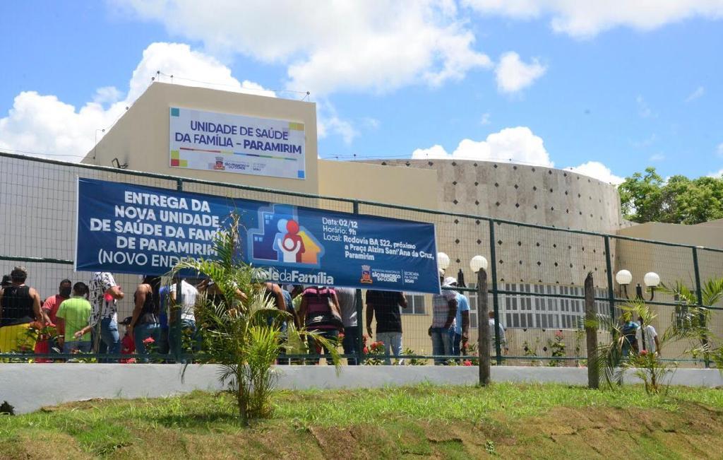 Prefeitura de São Francisco do Conde entregou à população nesta quarta-feira (02), a nova Unidade de Saúde da Família de Paramirim