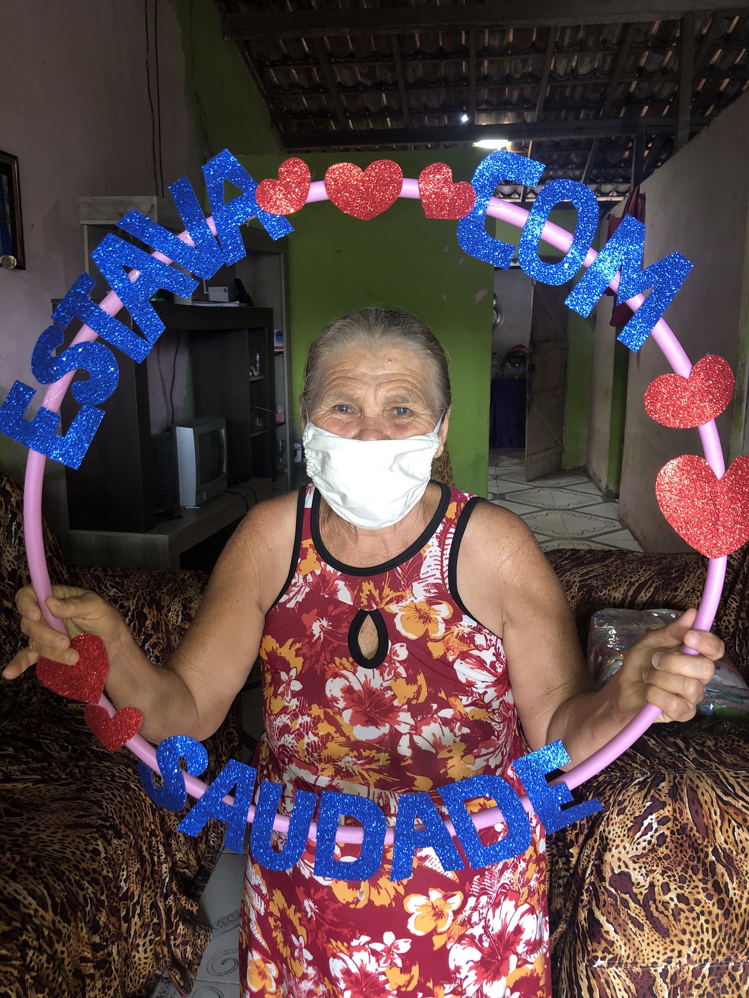 Idosos do Serviço de Convivência e Fortalecimento de Vínculos receberam cestas, no Gurugé