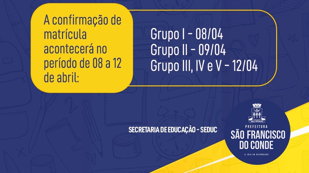 Comunicado aos pais ou responsáveis que realizaram a Pré-Matrícula na Creche Isidória Borges