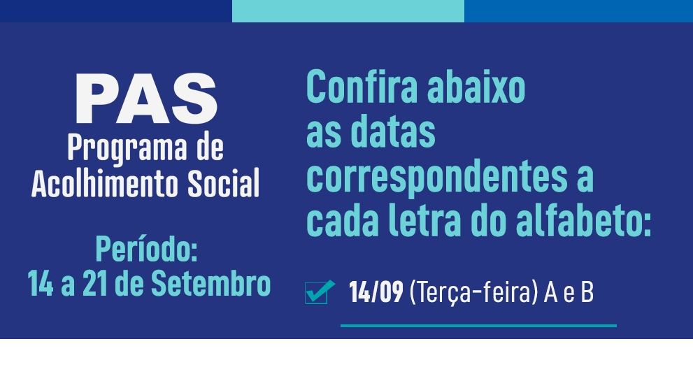 PAGAMENTO DO PAS – Mais um lote estará disponível nesta terça-feira (14)