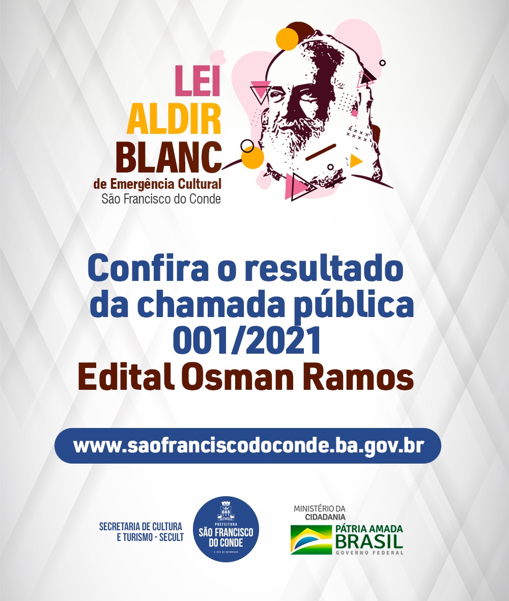 Prefeitura divulga lista de aprovados do Edital Osman Ramos