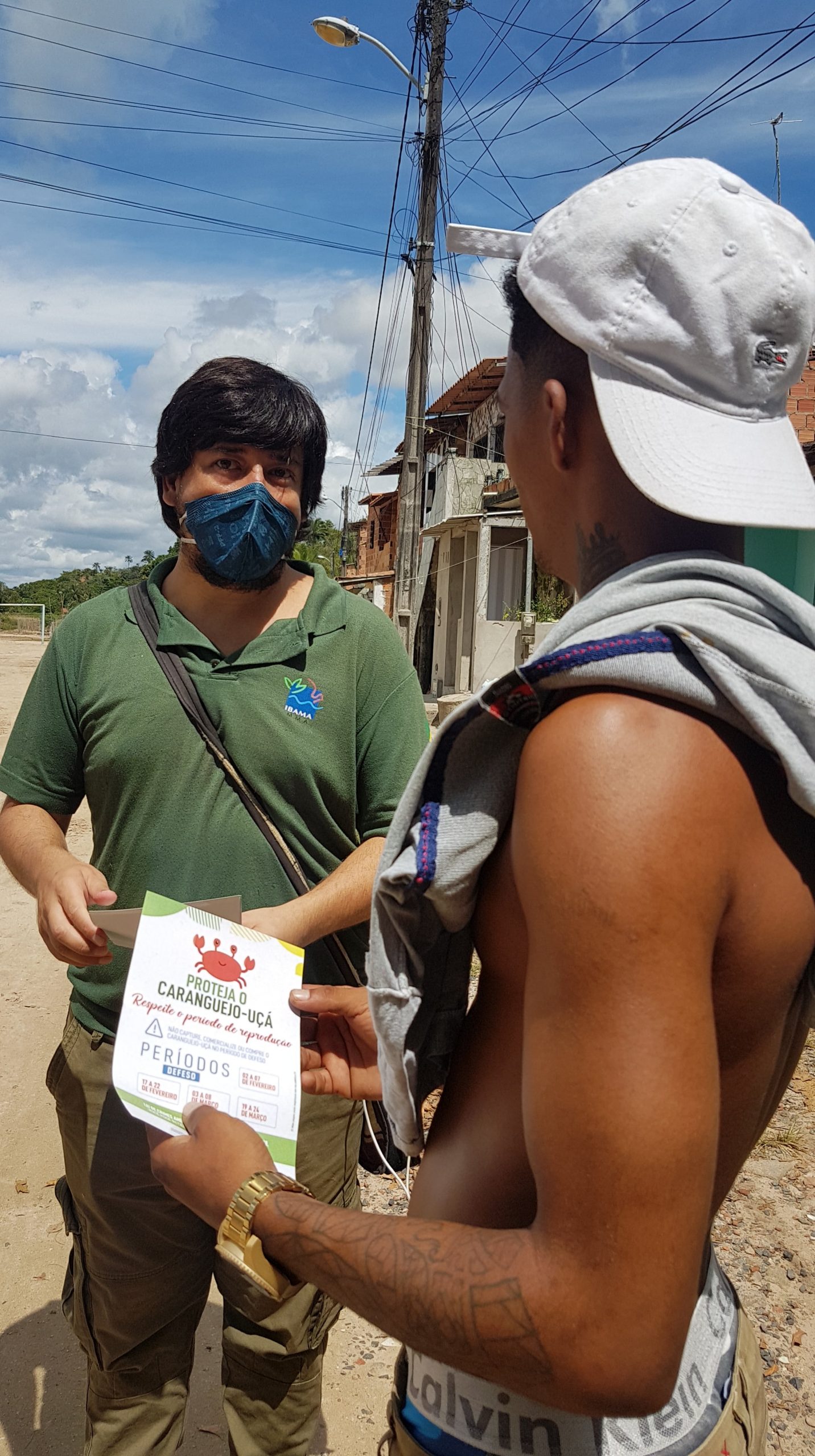 Proteja o Caranguejo-Uçá: Prefeitura, por meio da SEMAP e em parceria do IBAMA, realiza fiscalizações