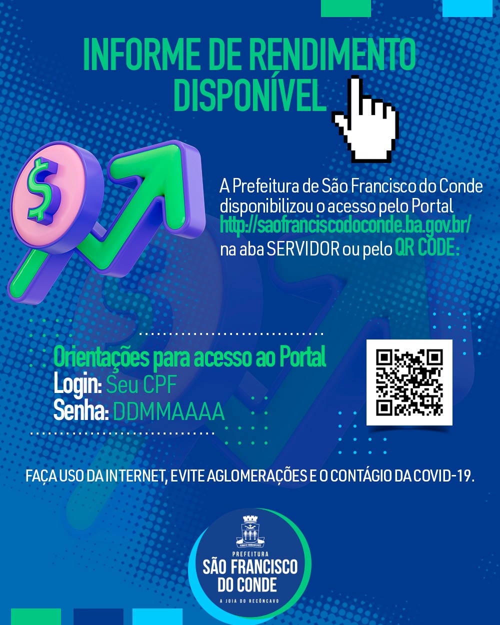 Prefeitura informa que já está disponível o Informe de Rendimentos para Declaração de Imposto de Renda