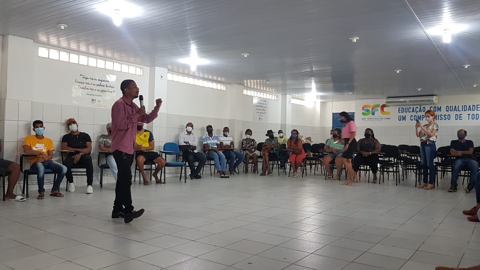 A Prefeitura de São Francisco do Conde promoveu o II Encontro Setorial da SECULT