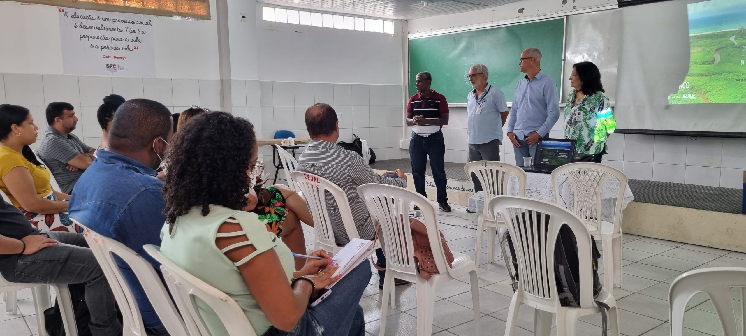Prefeitura realizou oficina sobre o Plano Municipal de Gerenciamento Costeiro