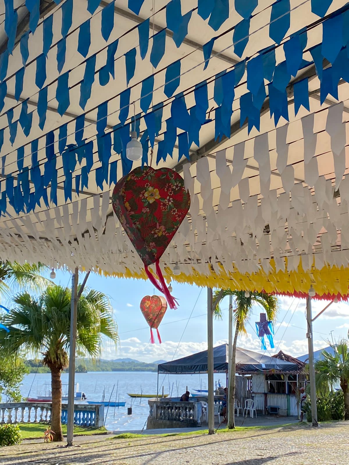 Ruas começam a ser decoradas e clima de São João toma conta de São Francisco do Conde