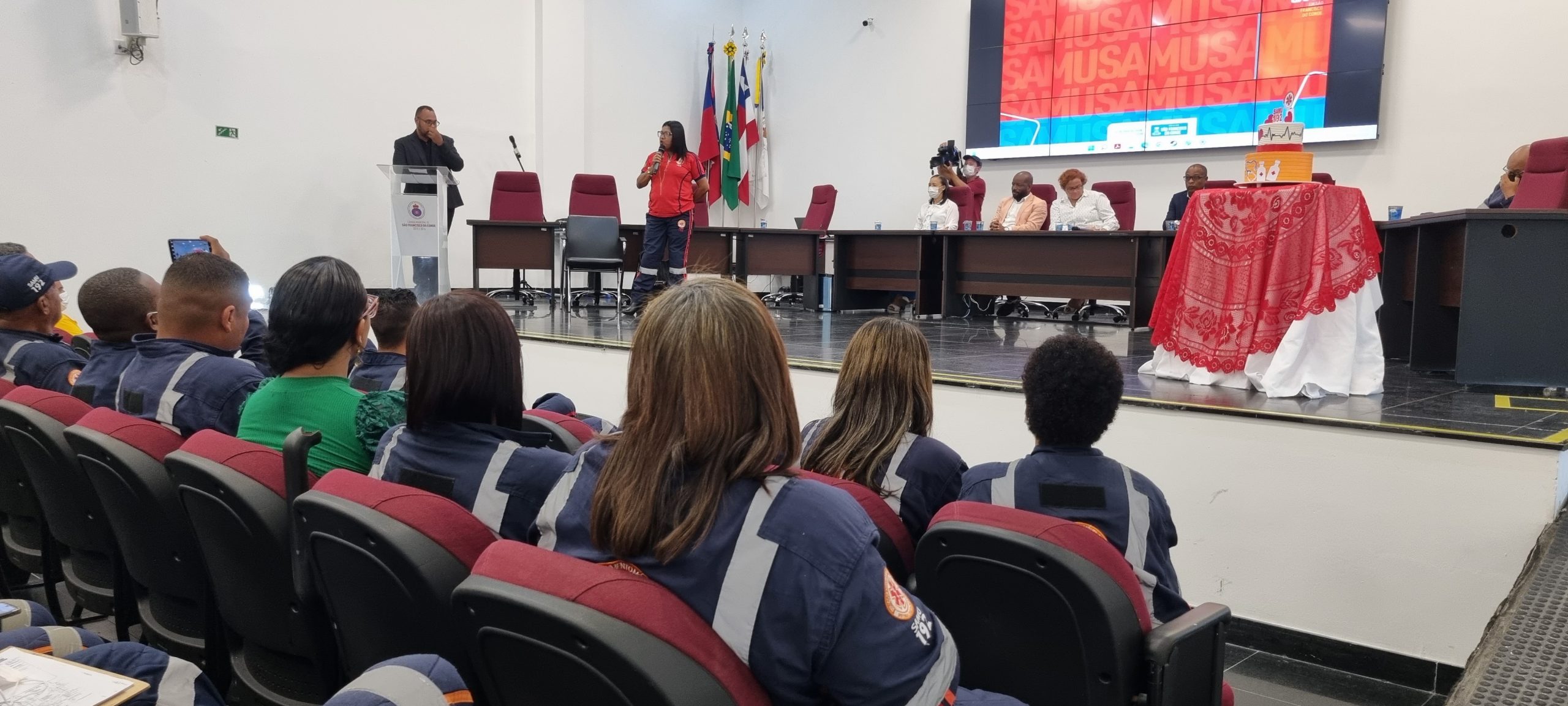 SAMU 192 comemora 13 anos em São Francisco do Conde e recebe homenagem