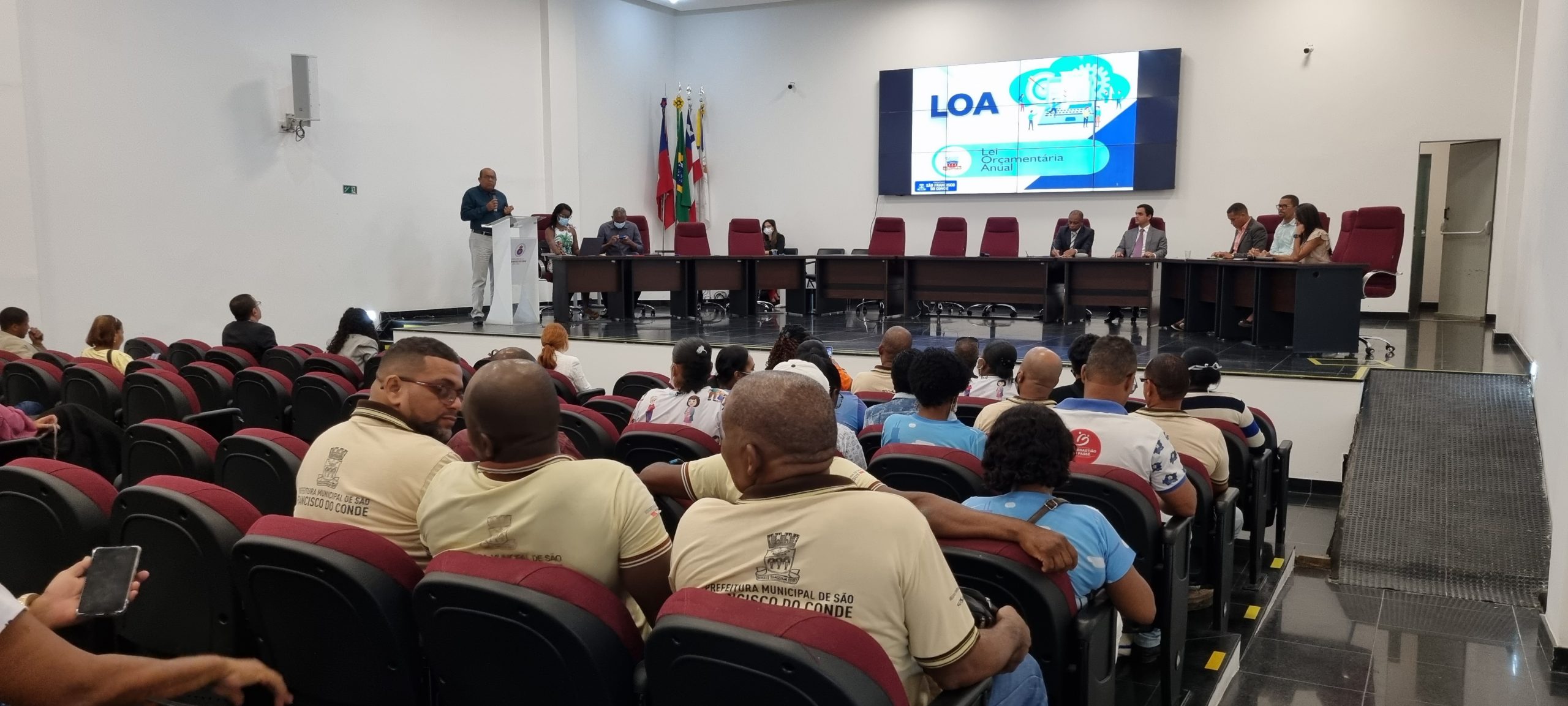 Audiência Pública para elaboração da Lei Orçamentária Anual – LOA 2023, aconteceu nesta quinta-feira (08)