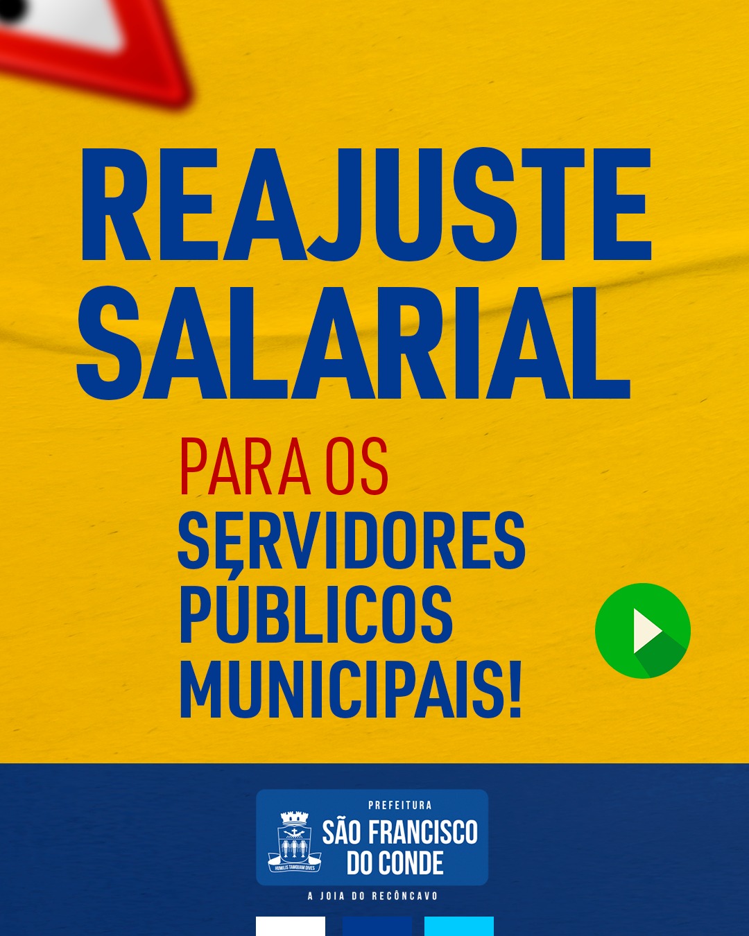Prefeitura de São Francisco do Conde enviou à Câmara de Vereadores Projetos de Lei que dispõem sobre reajustes salariais para os servidores públicos