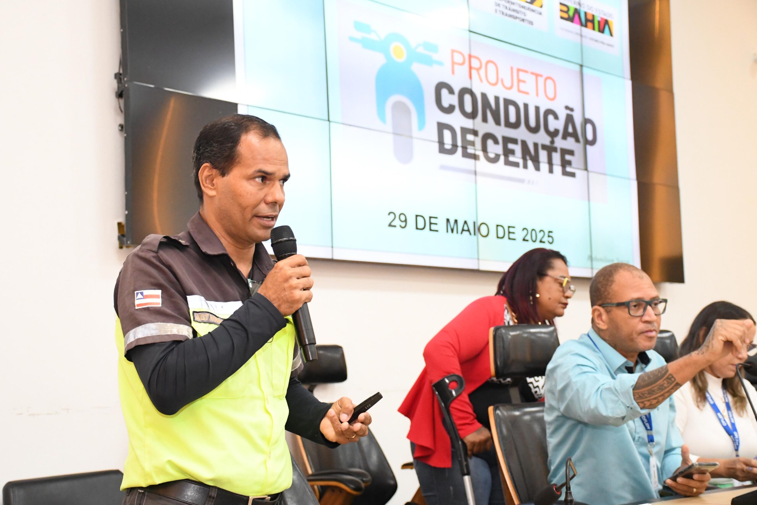 SESCOP realiza reunião com mototaxistas sobre o projeto “Condução Decente”