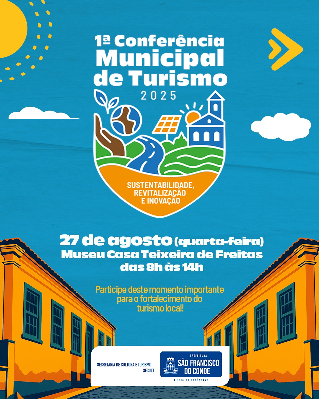 São Francisco do Conde realiza a 1ª Conferência Municipal de Turismo