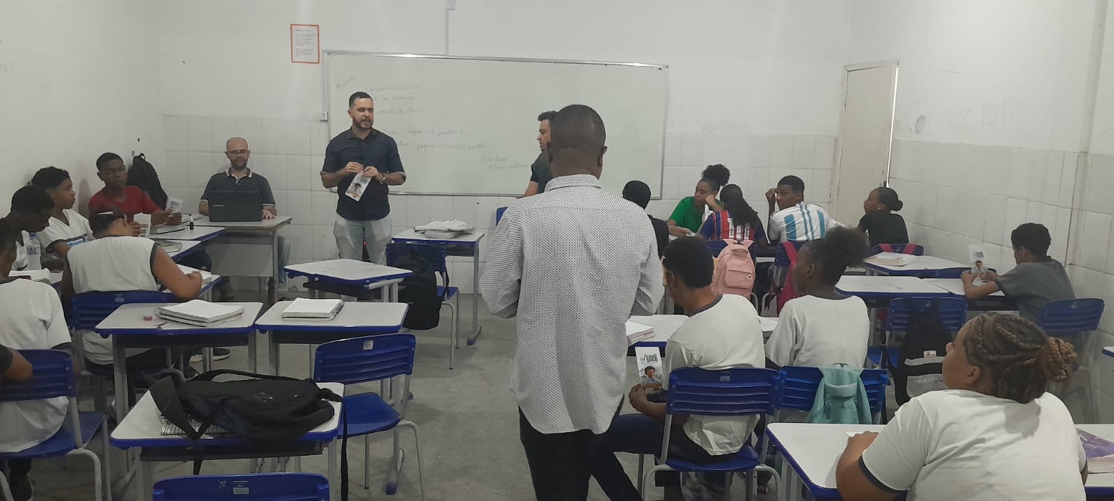SEDUC realiza mobilização SABE-SAEB com estudantes do 9º Ano em São Francisco do Conde