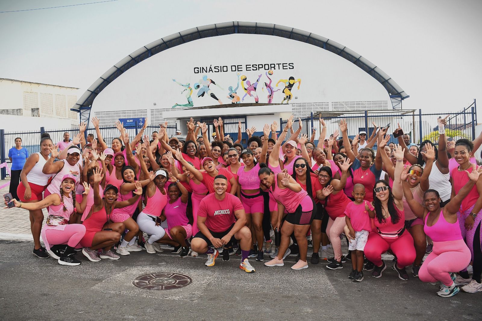 Jornada Esportiva movimenta São Francisco do Conde com caminhada especial do Outubro Rosa