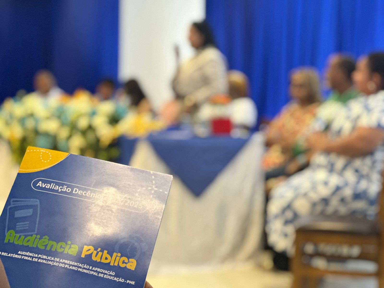 Prefeitura realiza Audiência Pública para apresentação do Plano Municipal de Educação 2015–2025