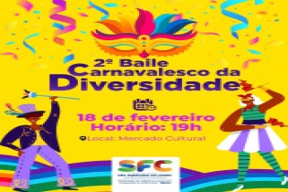 SDHCJ: 2ª edição do Baile Carnavalesco da Diversidade acontecerá no dia 18 de fevereiro