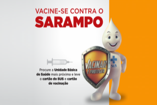 SAÚDE 2020: Campanha de Vacinação Contra o Sarampo vai imunizar pessoas entre 05 e 19 anos