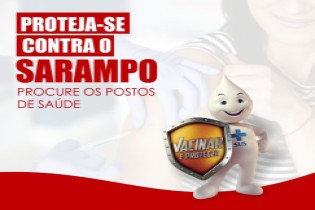 SAÚDE 2020: Campanha de Vacinação Contra o Sarampo começa nesta segunda-feira (10)