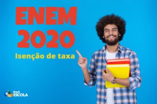 Enem 2020: Pedidos de isenção de taxa e justificativas de ausência devem ser feitos até o dia 17 de abril #SeLigueNoENEM