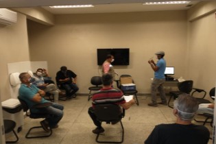 Saúde promoveu capacitação de condutores de ambulância, por meio da Vigilância em Saúde do Trabalhador – VISAT