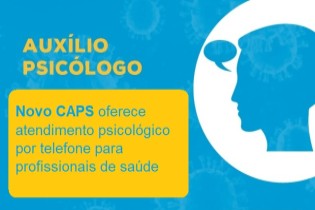 Saúde oferece atendimento psicológico para profissionais da saúde durante pandemia da COVID-19