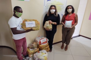 Secretaria de Direitos Humanos, Cidadania e Juventude (SDHCJ) entrega doações do projeto Drive Thru Solidário