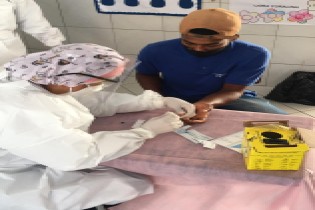Pescadores e marisqueiras da Muribeca e do Socorro fazem testes do coronavírus