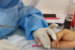 Moradores do Caípe de Baixo receberam ações de saúde contra o coronavírus e arboviroses