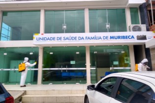Ações de desinfecção de espaços e serviços de saúde seguem acontecendo no município
