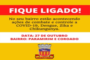 Paramirim, Coroado, Monte Recôncavo e Calmonte receberão amplas ações de saúde, durante essa última semana de outubro