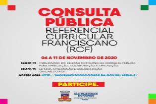 Consulta Pública do Referencial Curricular Franciscano é adiada até o dia 15 de novembro