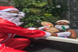 CRAS Sede levou a magia do Papai Noel até seus assistidos