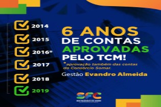 Prefeito Evandro Almeida tem contas aprovadas pelo TCM