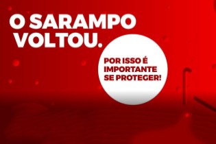 Prefeitura intensifica a vacinação contra o sarampo nos bairros, para pessoas de 20 a 49 anos, neste sábado (12)
