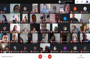 Encontro virtual reuniu dirigentes das Secretarias de Cultura do Estado para dialogar sobre a nova resolução da Lei Aldir Blanc
