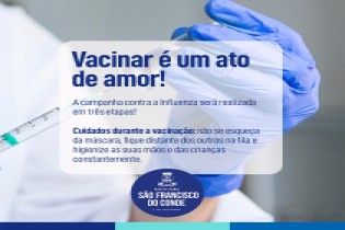 Primeira fase da vacinação contra influenza segue até 10 de maio para crianças, gestantes e trabalhadores da saúde