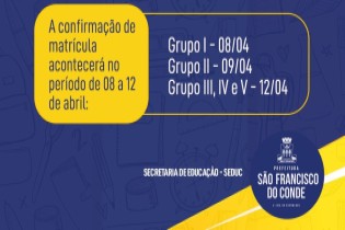 Comunicado aos pais ou responsáveis que realizaram a Pré-Matrícula na Creche Isidória Borges