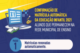 Matrículas da Educação Infantil: Conheça onde os estudantes estão matriculados no ano letivo 2021 e a transição do Grupo V para o 1° ano